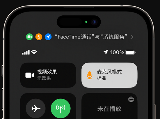 城固苹果授权维修网点分享iPhone在通话时让你的声音更清晰 