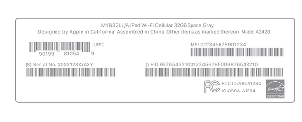 城固苹城固果维修网点分享iPhone如何查询序列号